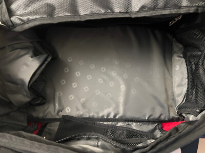 swissgear 1900 travel duffle bag black/red 22-inch | eBay