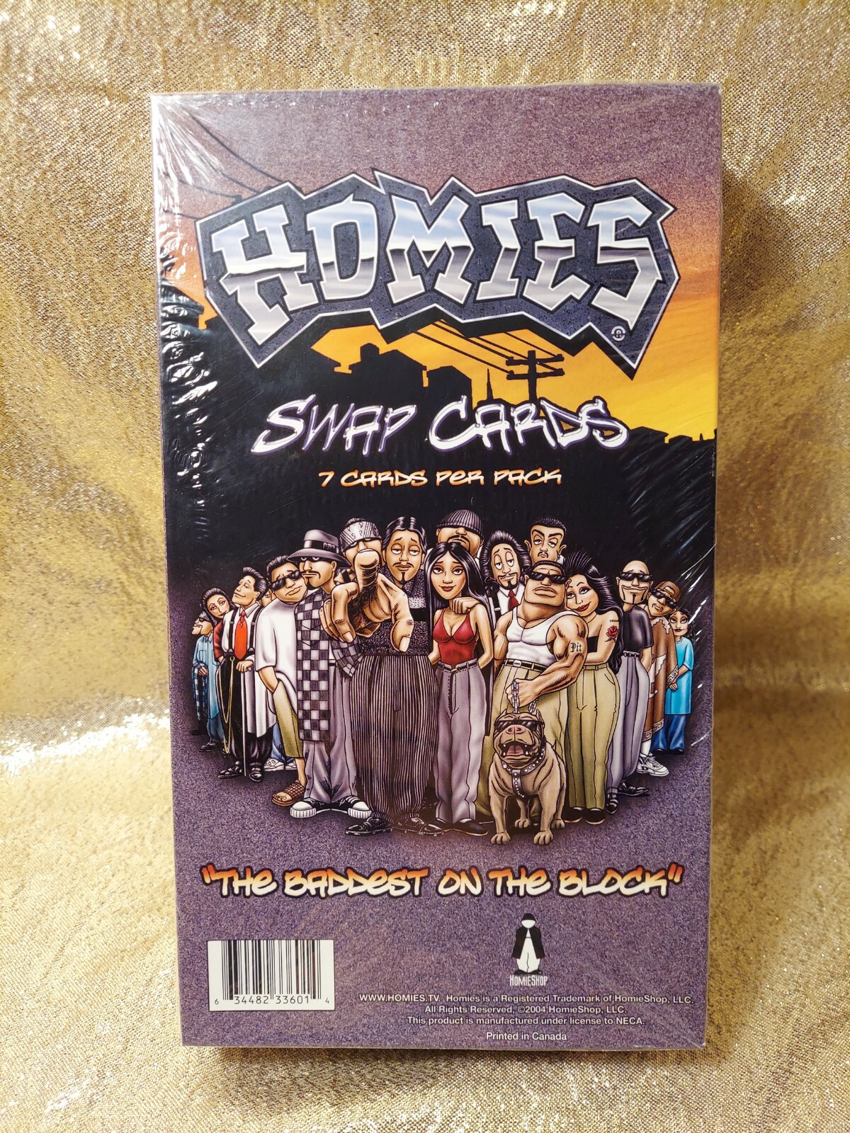 NEW NOS 2004 Neca Homies Swap Trading Cards SEALED Box Baddest On The Block  | eBay