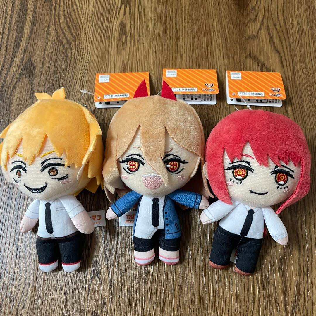 Chainsaw Man Plush Doll Mascot vol.1 Set Denji Makima Power Height