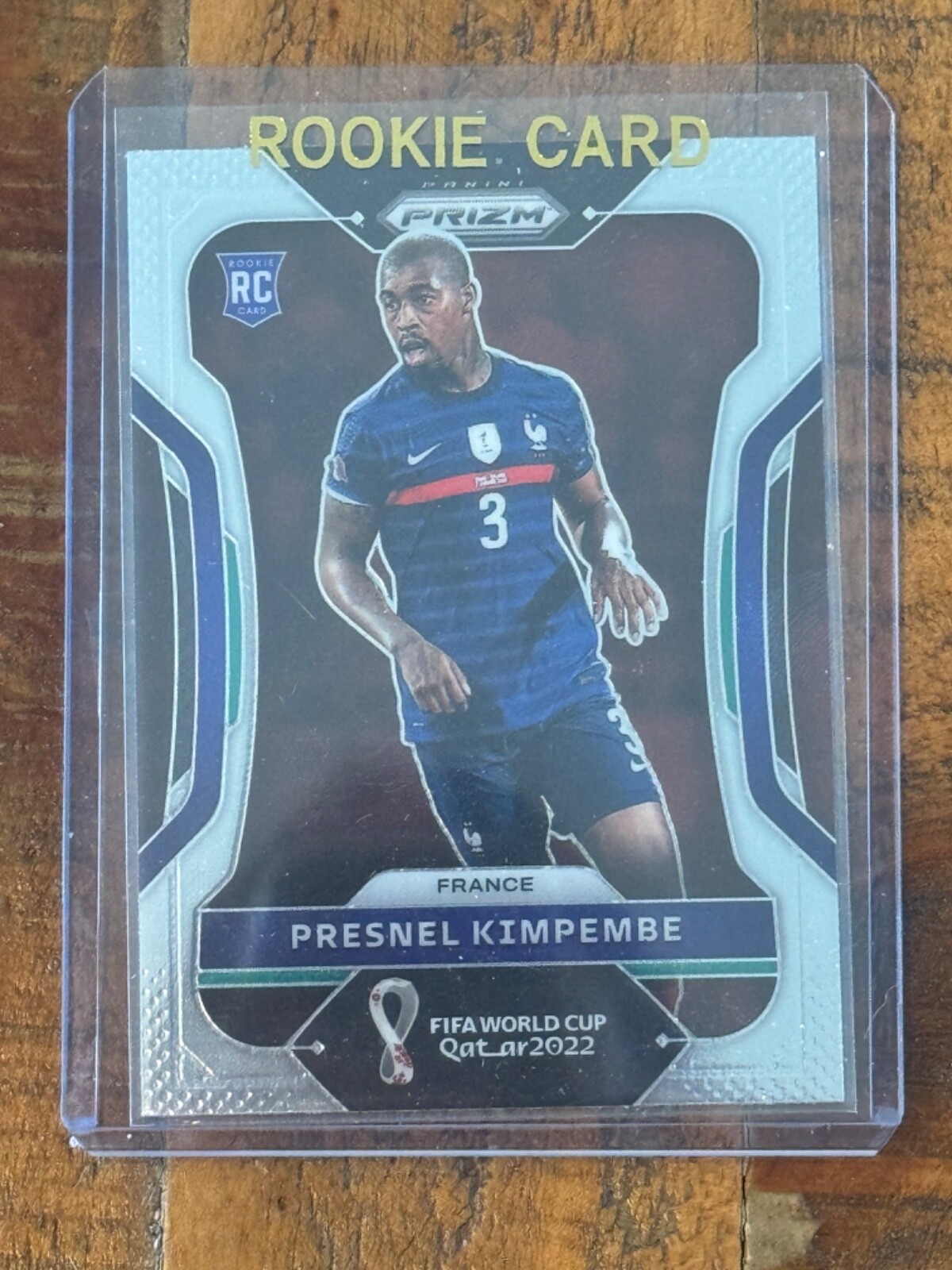2022 Panini Prizm World Cup Prizms Silver #104 Presnel Kimpembe