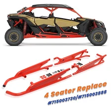 Rock Sliders Nerf Bars for 2017-2023 Can-Am Maverick X3 Max - 4 Seater 715003888