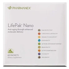 Nu Skin NuSkin Pharmanex  LifePak Nano 60 Packets New Exp.  01/2027