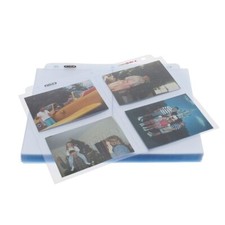 25 BCW 4 Pocket Pages For Game Cards / Postcard / TGC / Photo Safe 3 Ring Binder