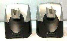 Lot of 2 Plantronics CS70 Wireless Headset System Base