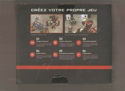 Robot De Combat GEIO FPS – Reconnaissance Visuelle – Édition Rouge – Coffret NEUF Et RARE – Son Et Lumière