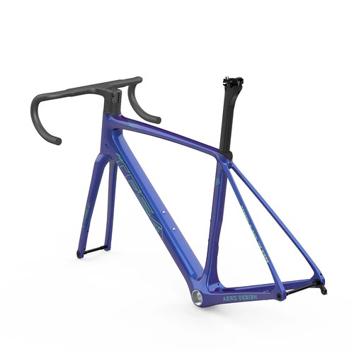 Carbon Fiber Road Bike Frameset Disc Brake 700C Comfortable Design Bike Frame - Picture 6 of 33
