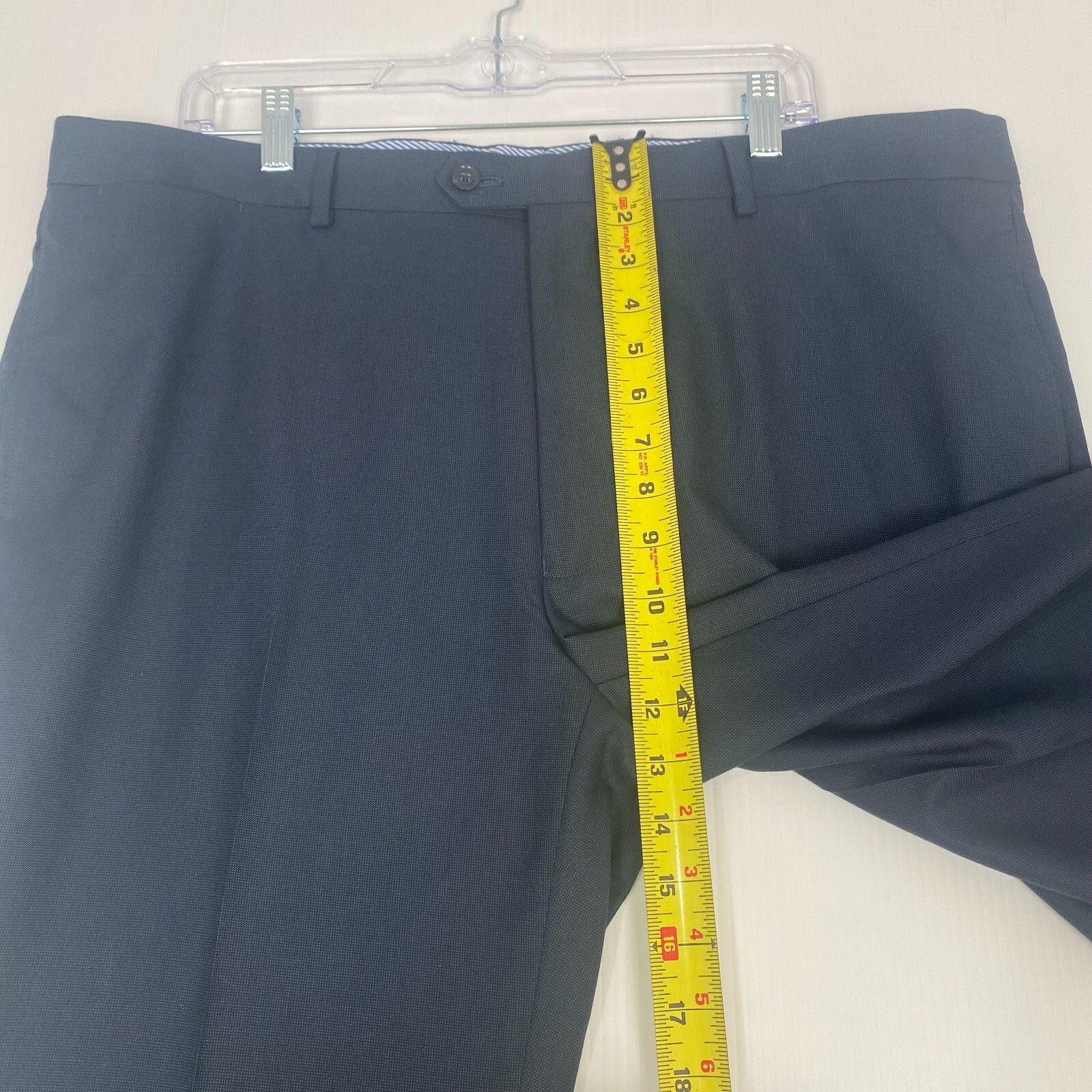 Tommy Hilfiger Blue Dress Pants Men Sz 40/32 Dry Clean 47338 Lightweig Casual thumbnail 9