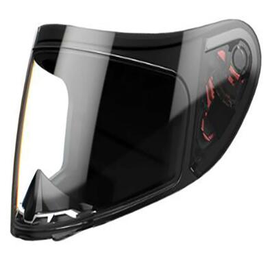 MT V-09 KRE Motorcycle Helmet Visor Anti-Fog Pinlock Ready Clear Smoke Iridium