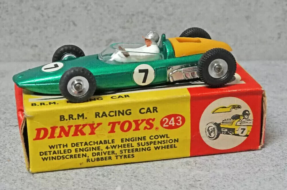 Dinky Toys GB N°243 BRM F1 #7 – 1/43 Jamais Jouée En Boîte