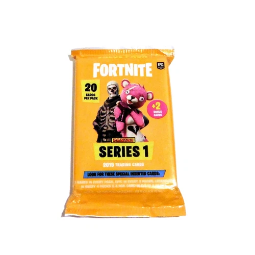 Panini Fortnite Series 1 Yellow Value Pack (20+2 bonus cards)