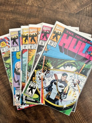 1992 The Incredible Hulk Comic Book Lot Issues # 395-400