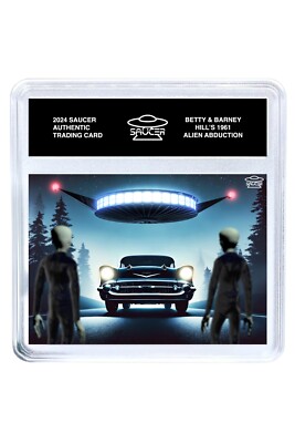 Brian　Zichi　Lorentz（ブライアン・ジーチ・ローレンツ） Betty and Barney Hill's 1961 Alien Abduction Trading Card by