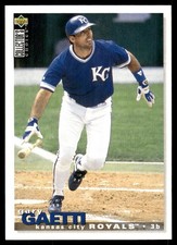 Gary Gaetti 1995 Collector's Choice #456 Royals MLB READ FREE SHIP AutographDen