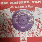 ELVIS PRESLEY 'Paralyzed'  1957 UK gold HMV 45-POP378 ROCK'N'ROLL/ROCKABILLY VG+
