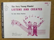 The Very Young Pianist Listens And Creates, Book 1, Jane Bastien, Kjos