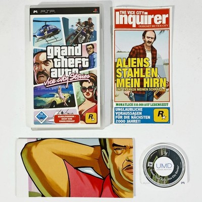 PlayStation Portable PSP Open World Action GRAND THEFT AUTO GTA VICE CITY