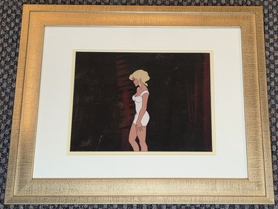 COOL WORLD PRODUCTION ANIMATION CEL OF HOLLI WOULD - USED IN THE 1992 FILM COA