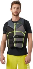 Sea-Doo Freedom Adult Unisex PFD Life Jacket Ecoprene 285980 Small SeaDoo Gray