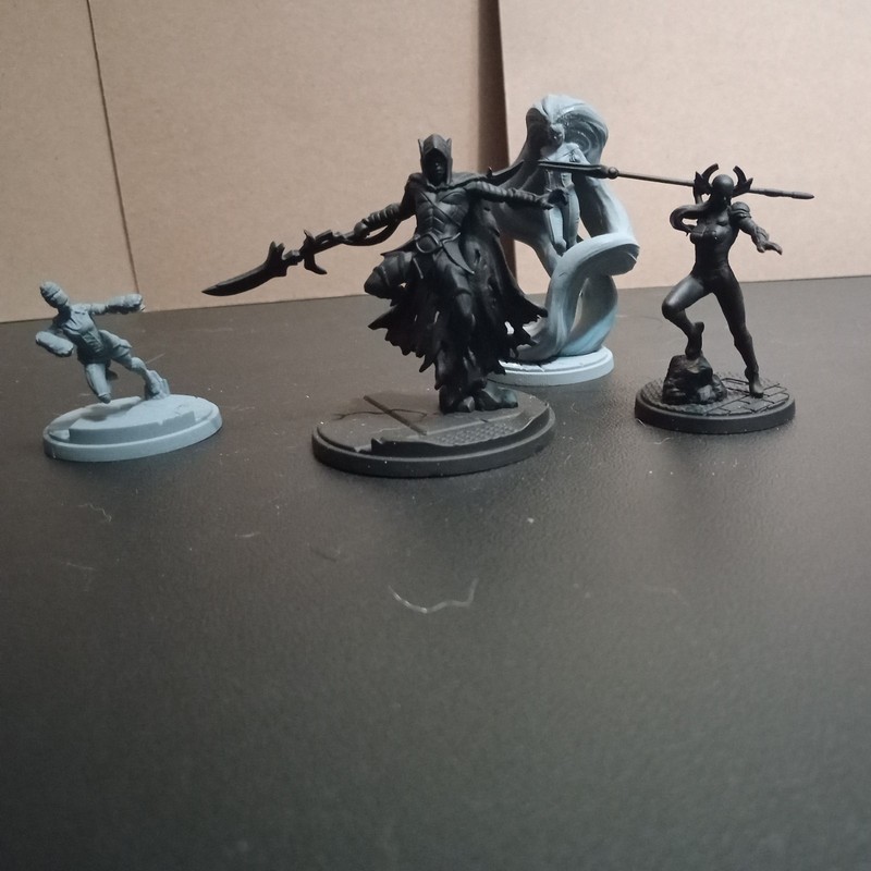 Marvel Crisis Protocol Lot of 4 (Medusa, Shuri, Corvus Glave, Proxima Midnight)