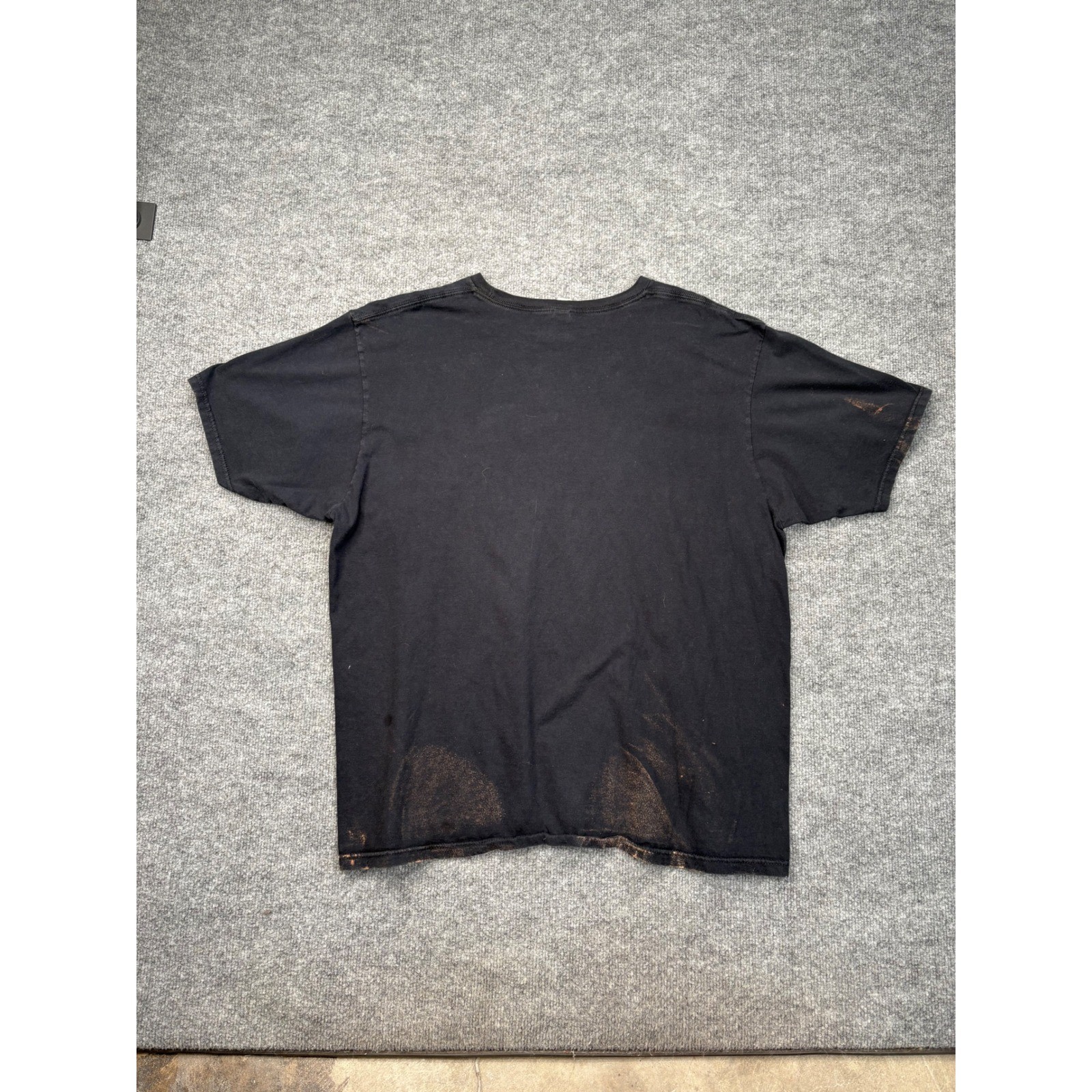 Shirt Woot Fire Cat Graphic T-Shirt Mens XL Black Cotton Short Sleeve Tee image 6