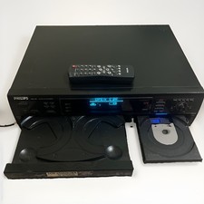 Philips CDR 785 Audio CD Recorder 3 Disc Changer Player CD-R/RW Multi Disc Testd