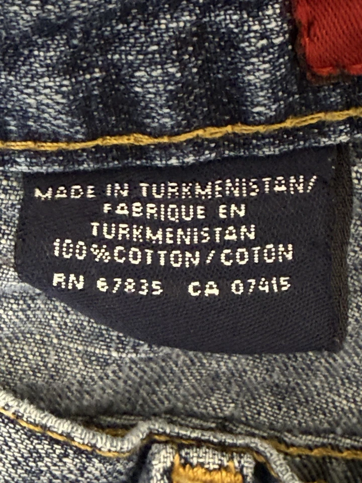 Винтажные мужские джинсовые шорты Nautica 32 синие плотничные шорты мешковатые свободные Y2K гранж - Изображение 4 из 4