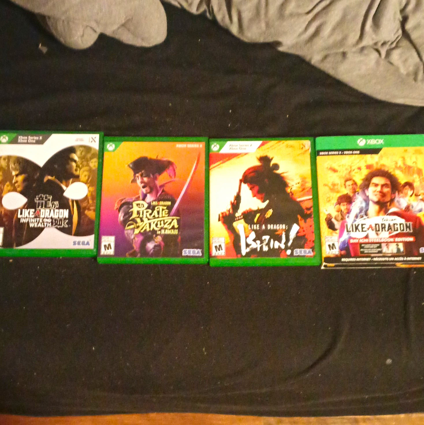Lotto giochi SEGA Xbox Series X Like a Dragon/Yakuza (4) e giudizio perduto