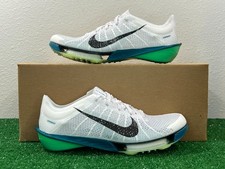 4.5 Men/6 Women - Nike Air Zoom Victory 2 White Spruce Running Track Spikes NEW