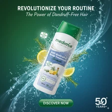 Medimix Ayurvedic Anti-dandruff Shampoo for Healthy & Dandruff-Free Hair 400ml