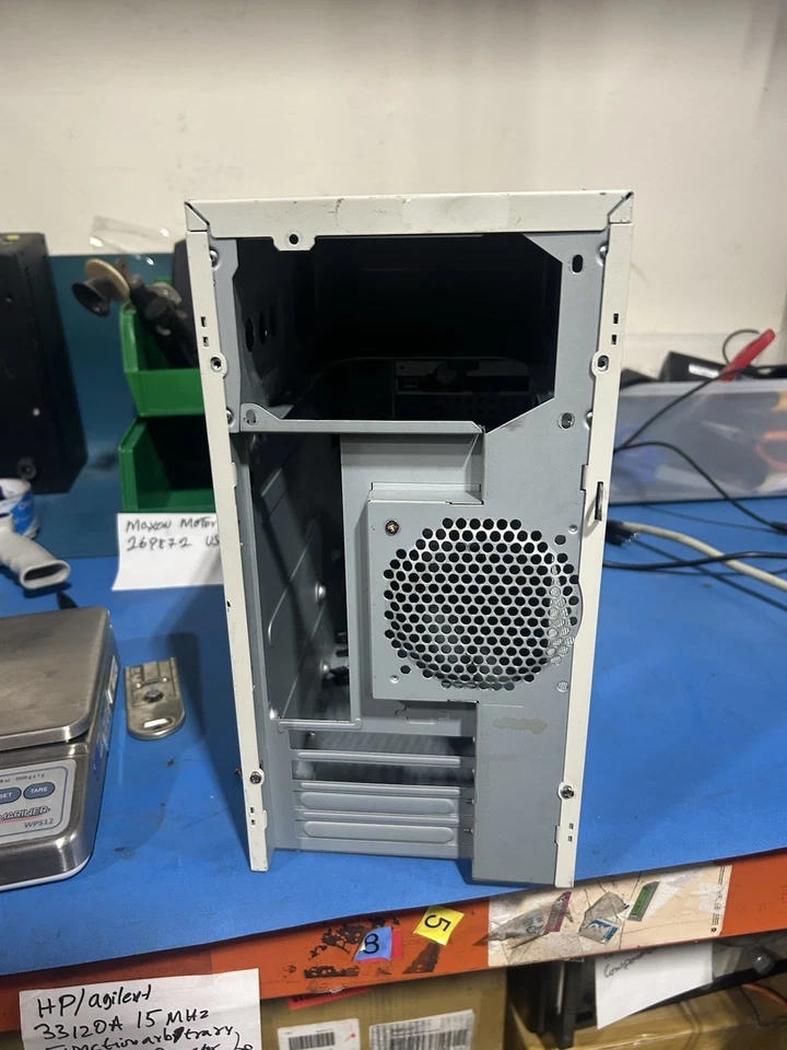 Vintage Inwin V500 MicroATX Beige Computer Case For Retro PC/Sleeper #4 - Image 4 of 4