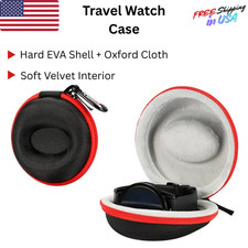 Portable EVA Single Watch Travel Case Watch Storage Organizer Box Watch Holder W