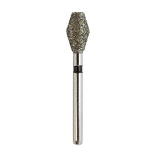 Dental Diamond Burs Barrel Shape 811/037SC Super Coarse Black FG High Speed Burr