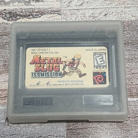 Metal Slug: 1st Mission (Neo Geo Pocket Color) Tested - Authentic Working 