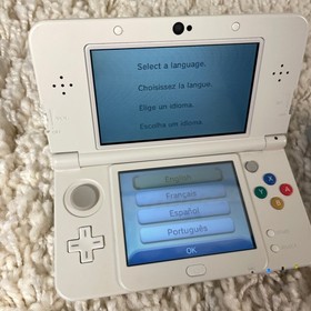 Nintendo "New" 3DS White Super Mario Black Friday Edition Console KTR-001 Works