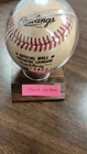 Steve Carlton Signed Baseball with stand, No COA