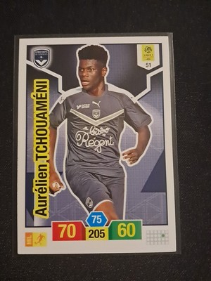 PANINI ADRENALYN XL CARD 2019-20 LIGA 1 AURELIEN TCHOUAMENI #51 ROOKIE BORDEAU