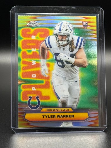 2025 Topps Chrome Tyler Warren Refractor (RAW)