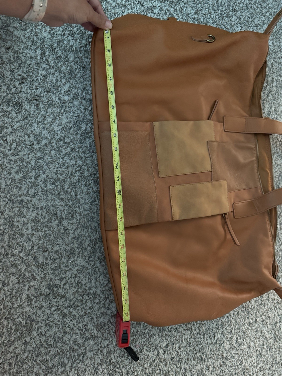 Universal Thread Patchwork Travel Bag - image 12