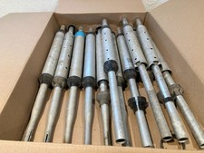 Lot Vintage Military Ham Radio Aluminum Antenna Mast Whip Sections 15m Parts