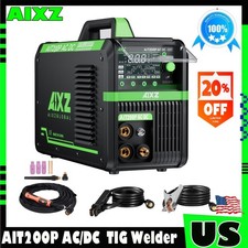AIXZ 200A Aluminum TIG Welder IGBT AC/DC Pulse HF MMA/Stick Tig Welding Machine