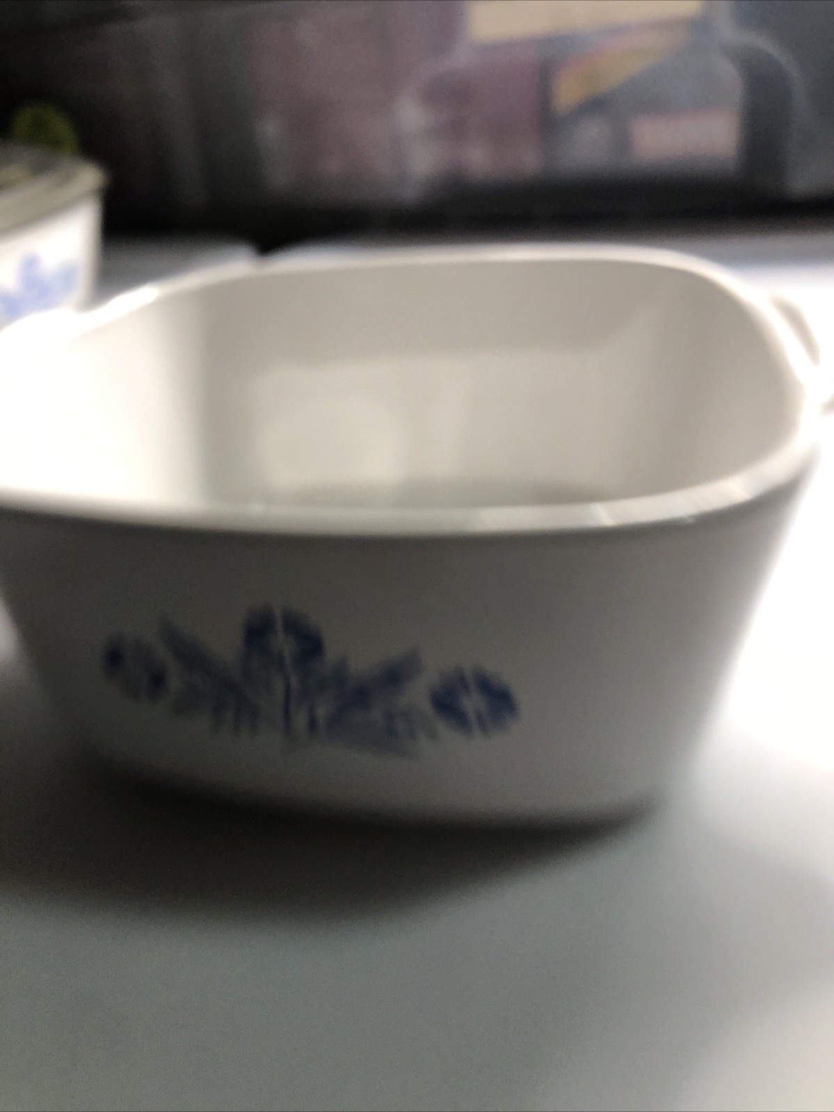 Corning Ware Blue Cornflower Small Casserole Dish With Lid 2 3/4Quart P-44B