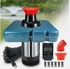 1HP 25000LPH Pond Fountain Aerator 750W Pond Fountain Floating Aerator Pump