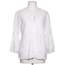 Flamenco, Bluse, Größe: 116, Weiß, Baumwolle, Einfarbig, Spitze, Mädchen #Clr