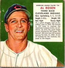 1953 Red Man #AL24 Al Rosen