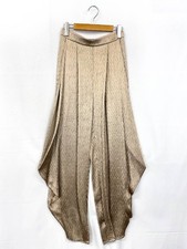 GIORGIO ARMANI Ladies Pants 1Whpp0jw T02ty Premium Black Label Asymmetrical