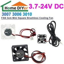3007 3006 3010FAN 3cm Mini Square Brushless Cooling Fan 3.7V 5V 12V 24V DC