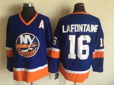 16 Pat LaFontaine Jersey Retro Blue