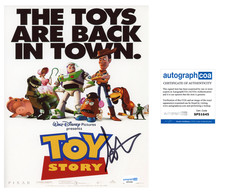 Andrew Stanton 'Toy Story' Movie Writer Signed 8x10 Photo ACOA