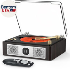 CD Player with Built-In Speakers Bluetooth Input Output Portable CD Players for