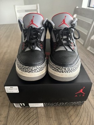 Size 11 - Jordan 3 Retro Black Cement 2018